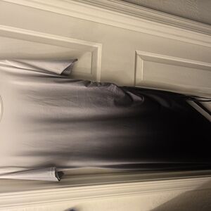 Gradient Gray Maxi Dress